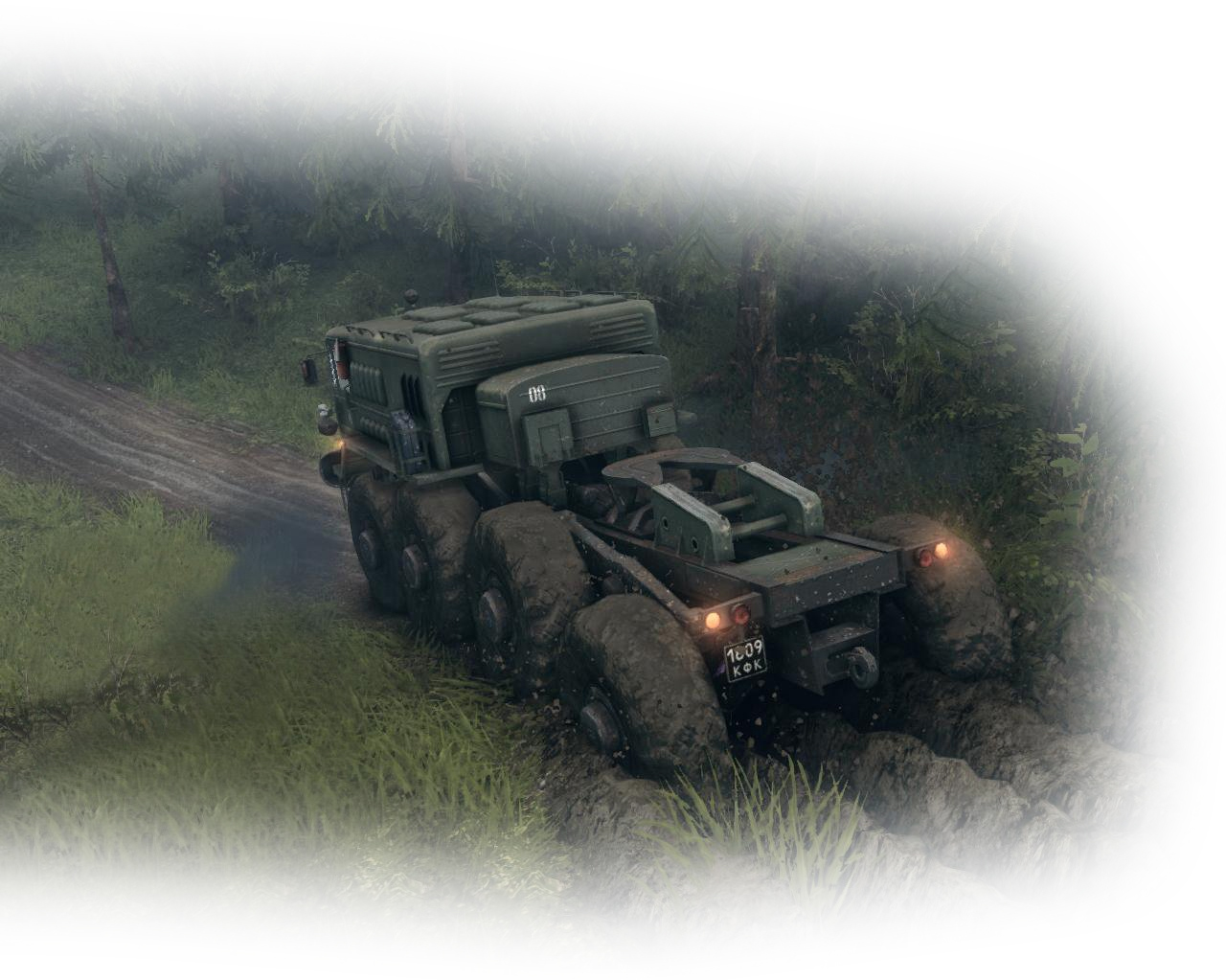 Spintires скриншот МАЗ