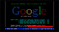 Google в стиле 80-х