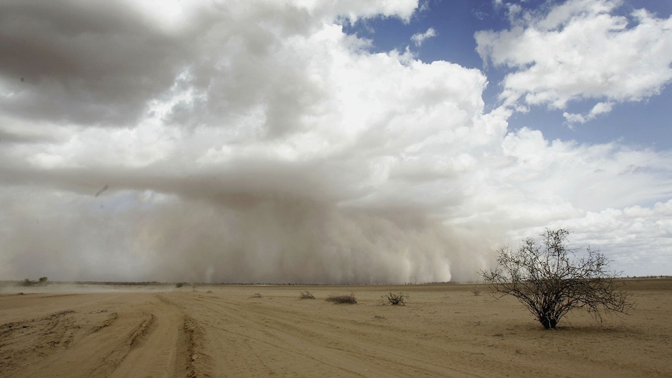 пыльная буря Ваджир