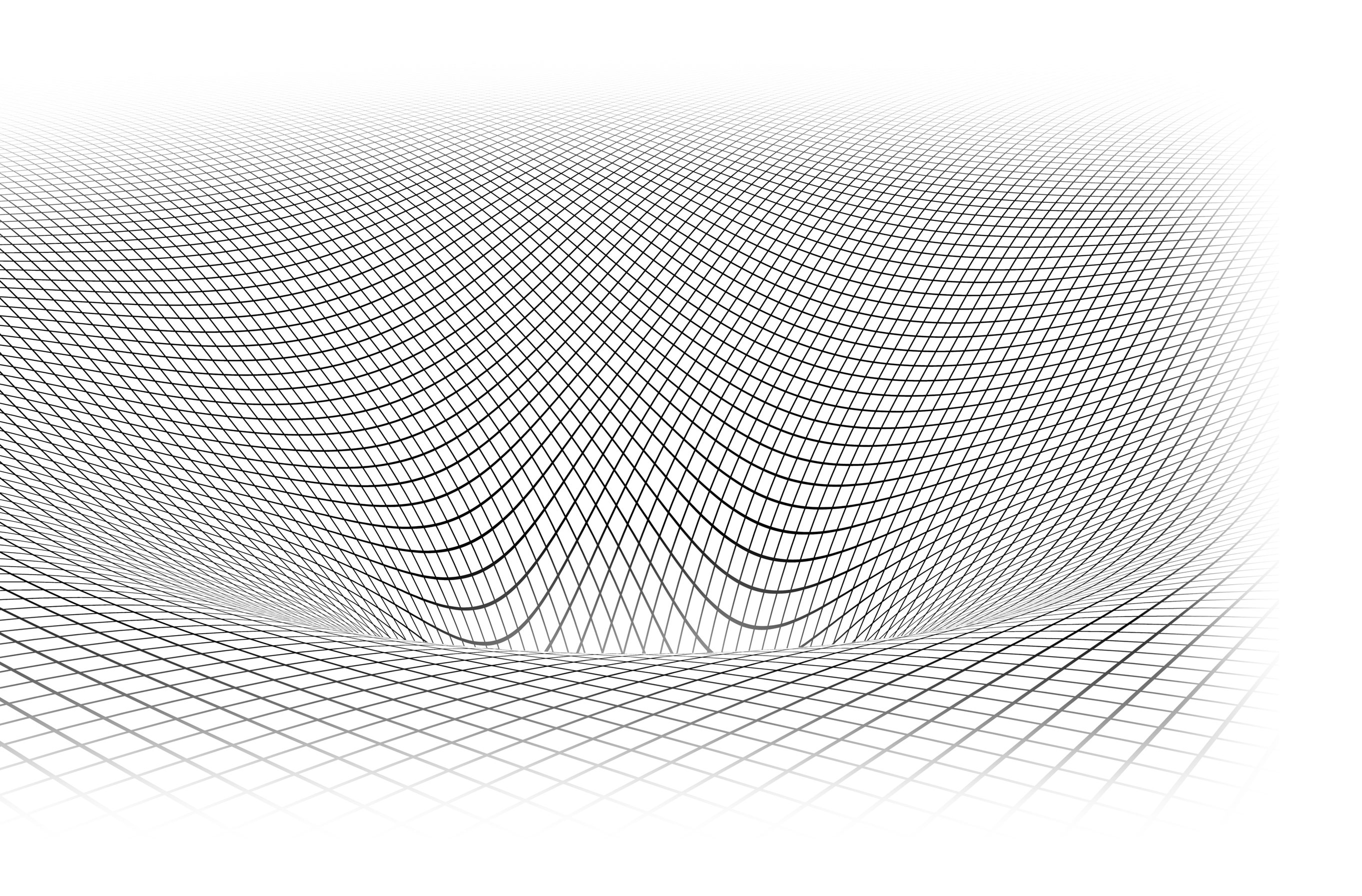 гравитационный мэш поверхность сетка 3D