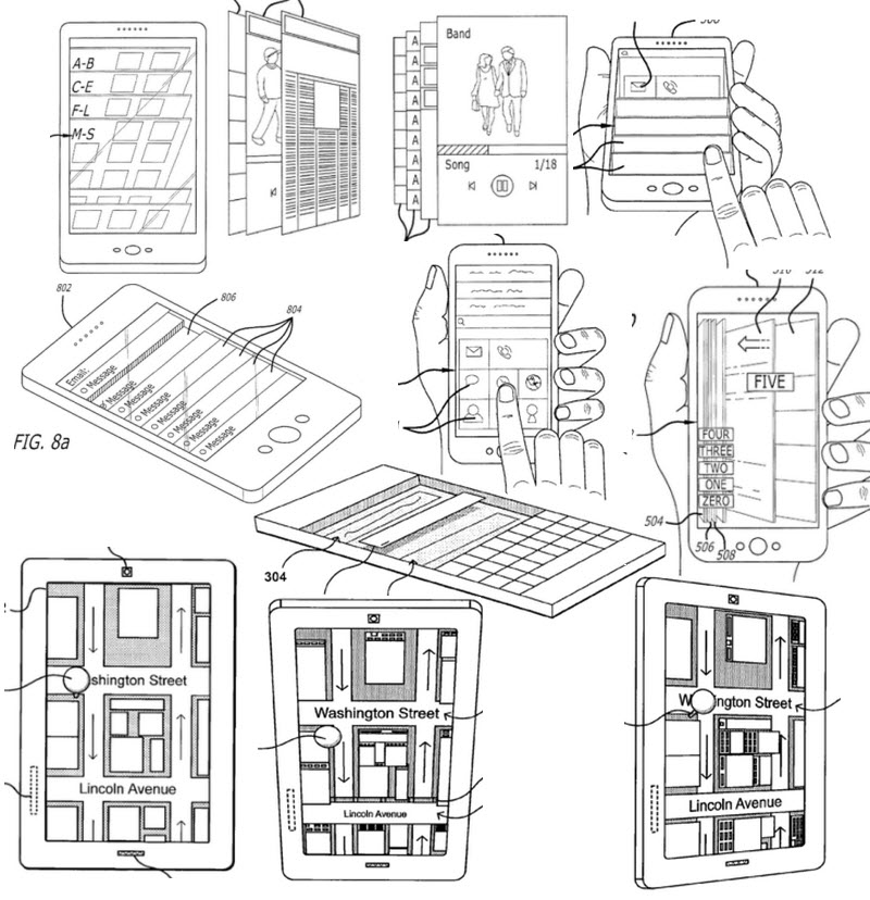 Amazon Smith 3D патент смартфон