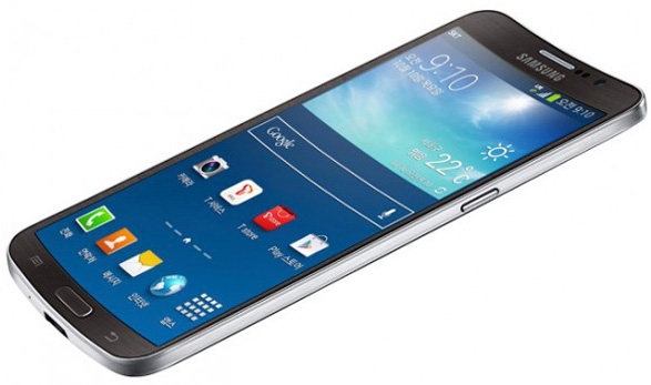 Samsung Galaxy Round телефон с вогнутым дисплеем