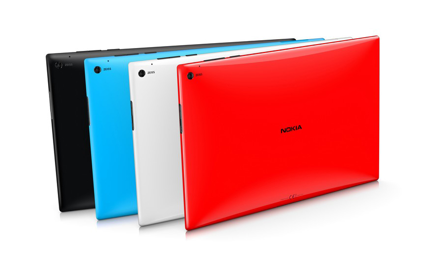 Nokia Lumia 2520 первый планшет доступные цвета