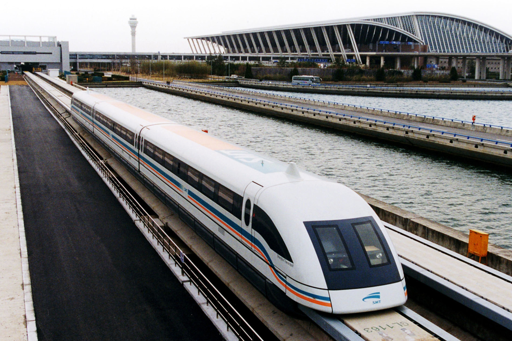 transrapid Shanghai Maglev Train самые быстрые поезда