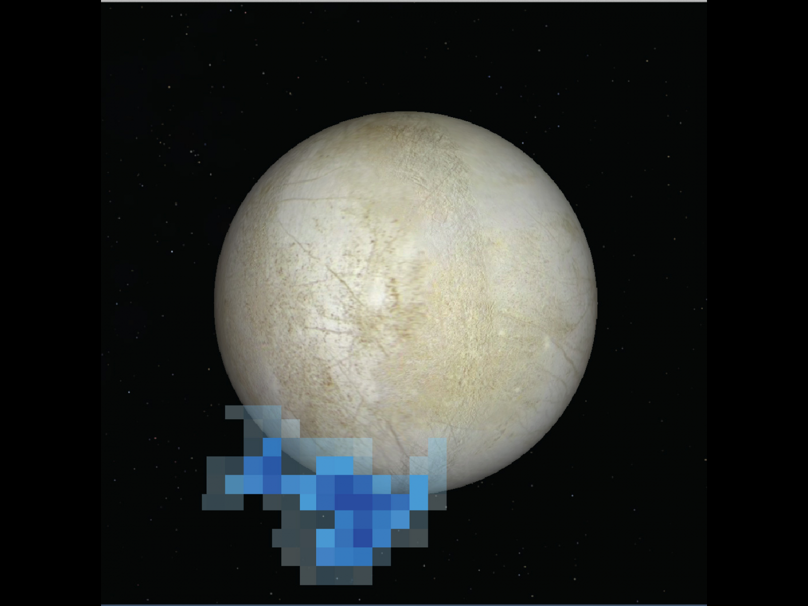 вода на Европе Юпитер спутник