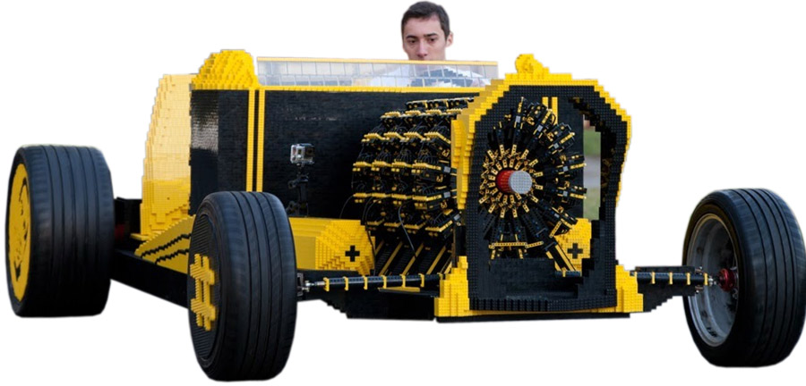 Автомобиль из Lego