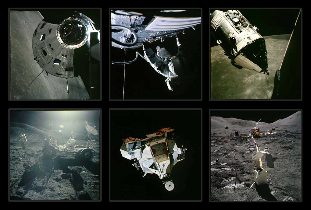 Фотографии с борта Аполлон-17
