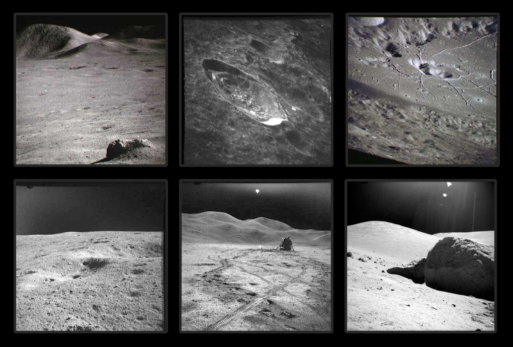 фотографии с поверхности Луны