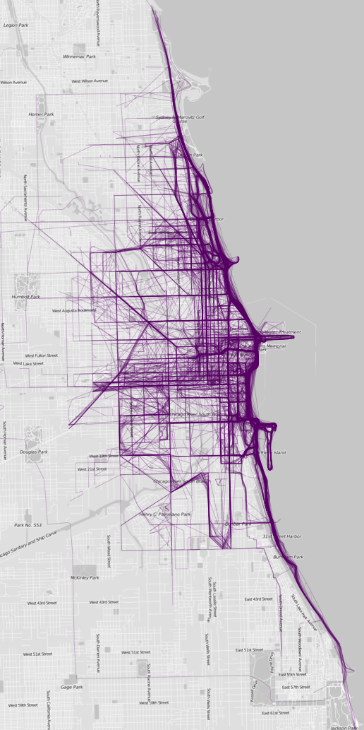 Чикаго городские маршруты пробежек