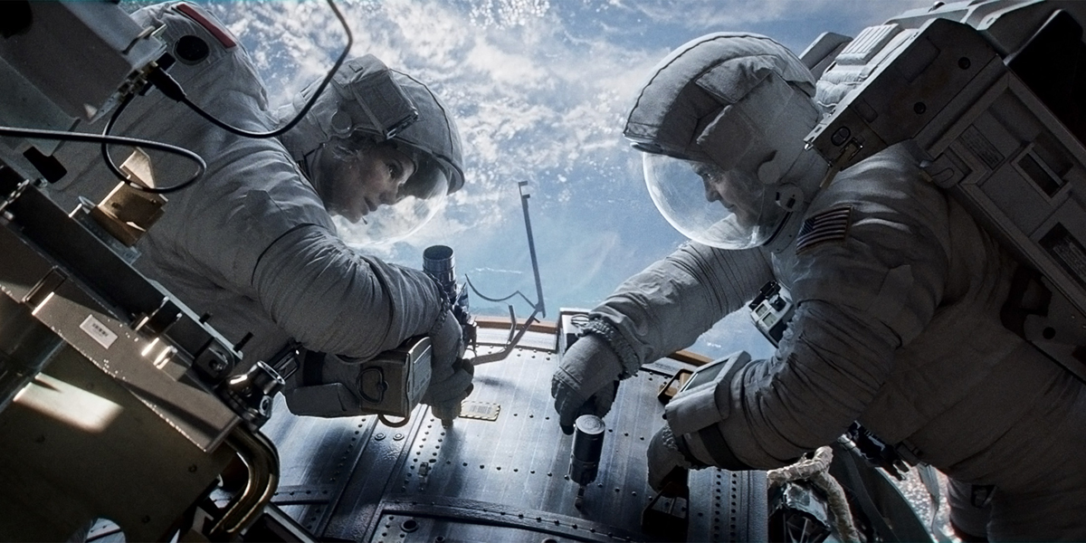 гравитация фильм миссия выход в открытый космос