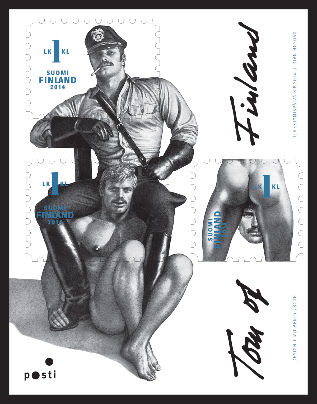 финская почтовая марка