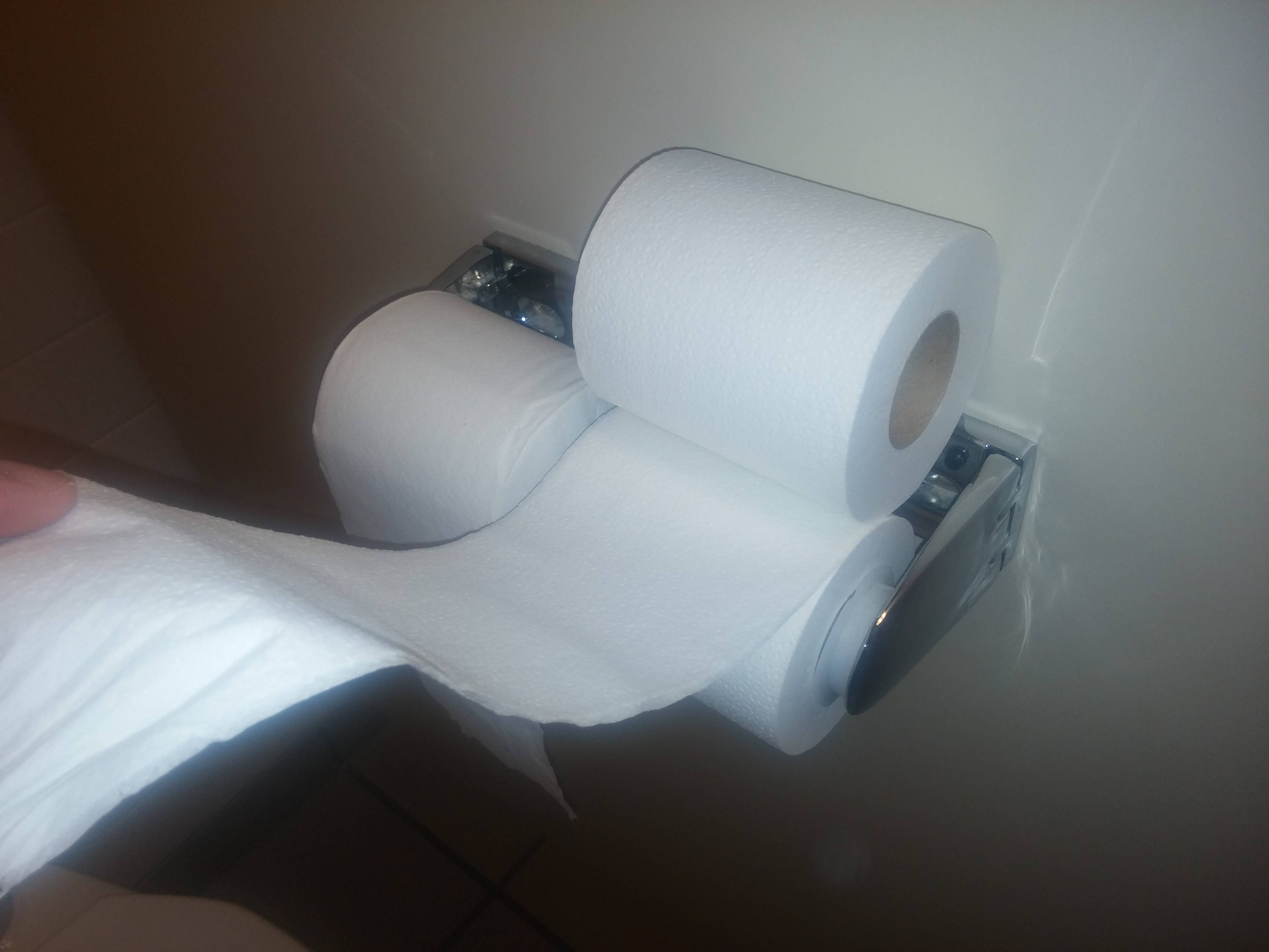 двухслойная туалетная бумага