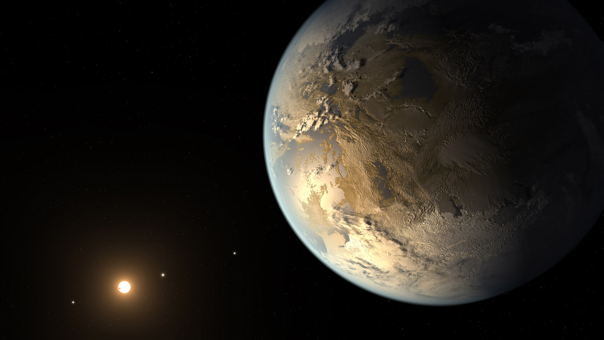 Kepler-186f, недавно открытая планета размером с Землю
