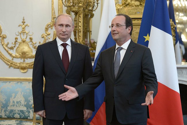 Встреча Путина и Кэмерона началась без традиционного рукопожатия